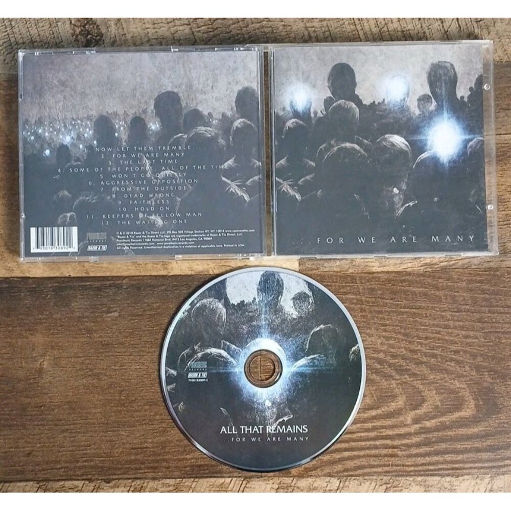 All That Remains – ...For We Are Many (CD, 2010)